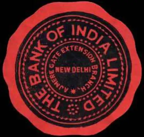 The Bank of India Limited - New Delhi