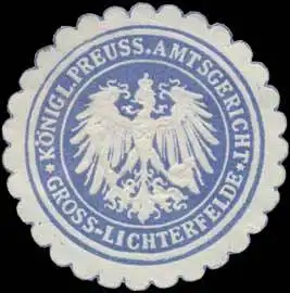 K.Pr. Amtsgericht Gross-Lichterfelde