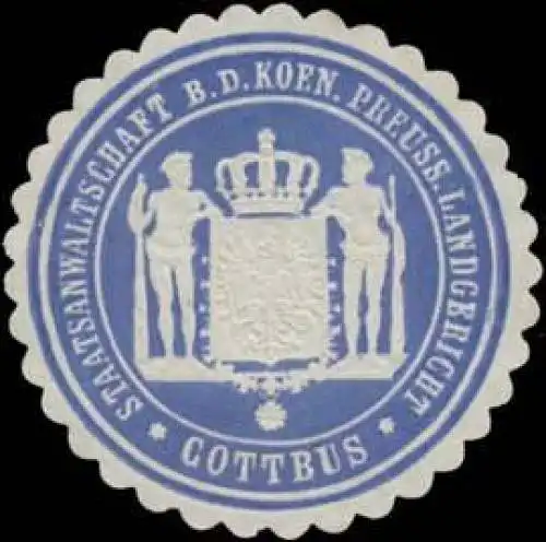 Staatsanwaltschaft b.d. K.Pr. Landgericht Cottbus