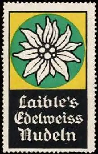 Laibles Edelweiss Nudeln