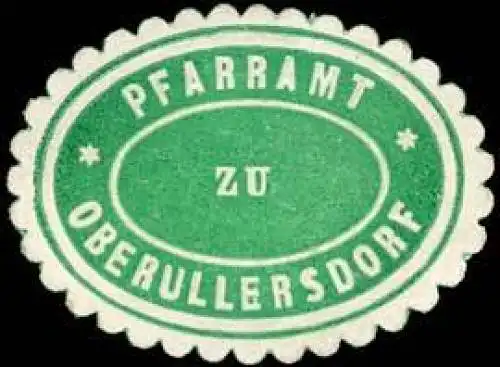 Pfarramt zu Oberullersdorf