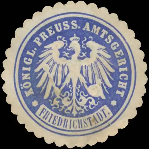K.Pr. Amtsgericht Friedrichstadt
