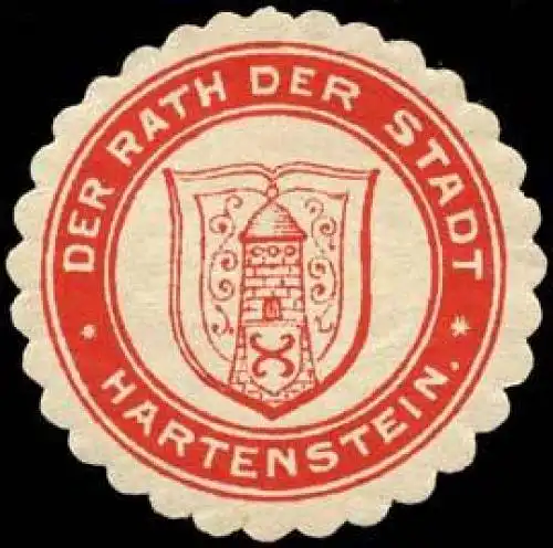 Der Rath der Stadt Hartenstein