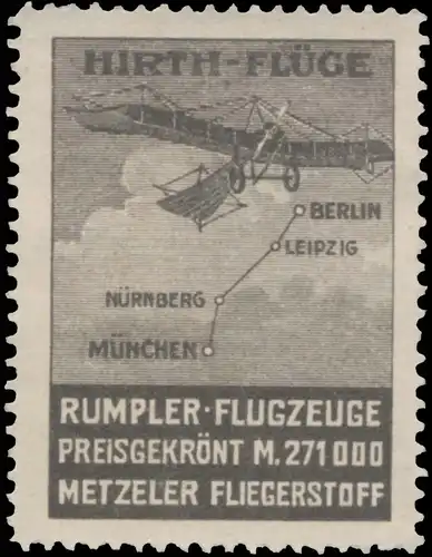 Hirth-FlÃ¼ge Rumpler-Flugzeuge