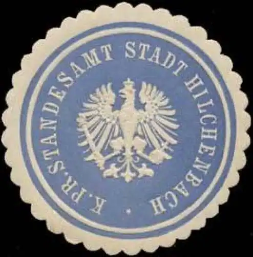 K.Pr. Standesamt Stadt Hilchenbach