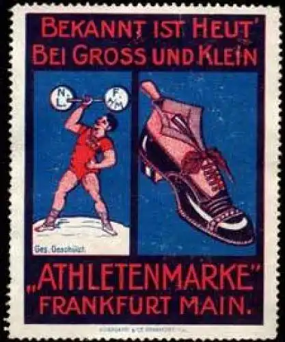 Athletenmarke Sport-Schuh