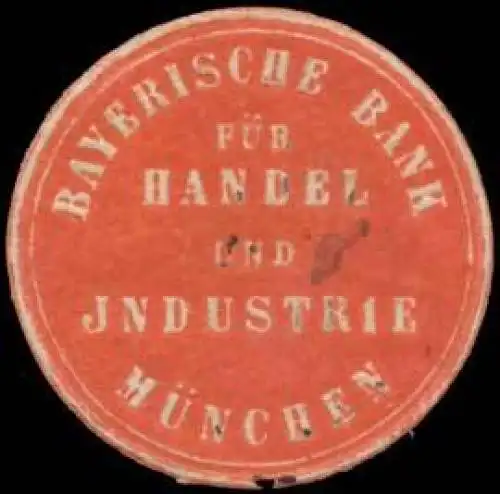 Bayerische Bank fÃ¼r Handel und Industrie