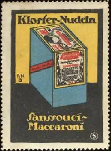 Sanssouci - Maccaroni - Kloster - Nudeln