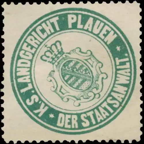 K.S. Landgericht Plauen - Der Staatsanwalt