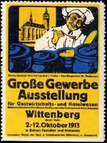 GroÃe Gewerbe Ausstellung fÃ¼r Gastwirtschafts - und Hotelwesen