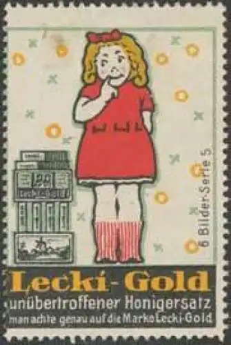 Honig-Ersatz Lecki-Gold fÃ¼r Kinder
