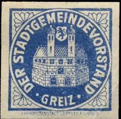 Der Stadtgemeindevorstand - Greiz