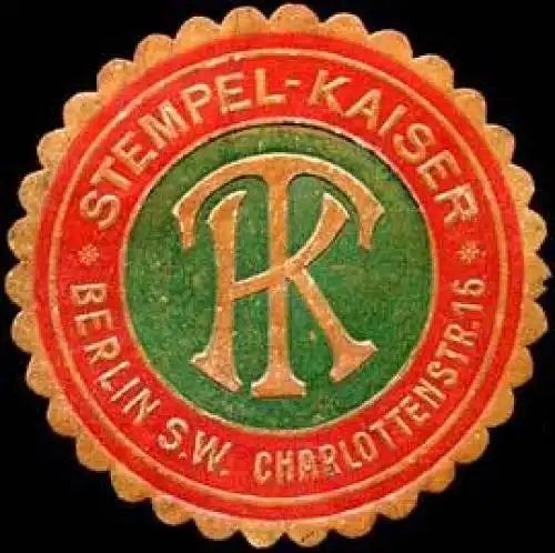 Stempel - Kaiser - Berlin - Charlottenburg