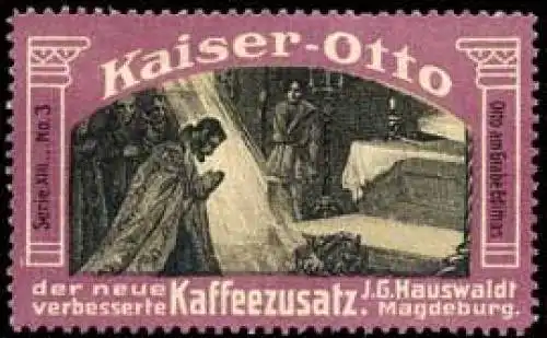 Otto am Grabe Edithas