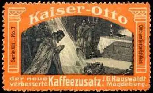 Otto am Grabe Edithas