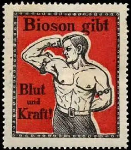 Bioson gibt Blut und Kraft