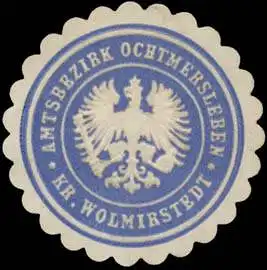 Amtsbezirk Ochtmersleben Kreis Wolmirstedt