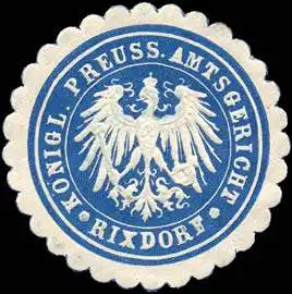 K. Pr. Amtsgericht - Rixdorf