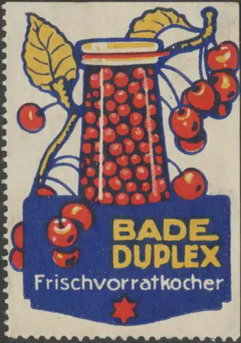 Bade Duplex Frischvorratkocher