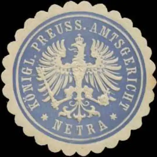 Königl. Preuss. Amtsgericht Netra
