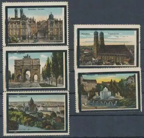 MÃ¼nchen Sammlung Reklamemarken