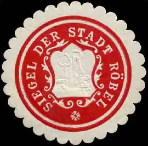 Siegel der Stadt RÃ¶del