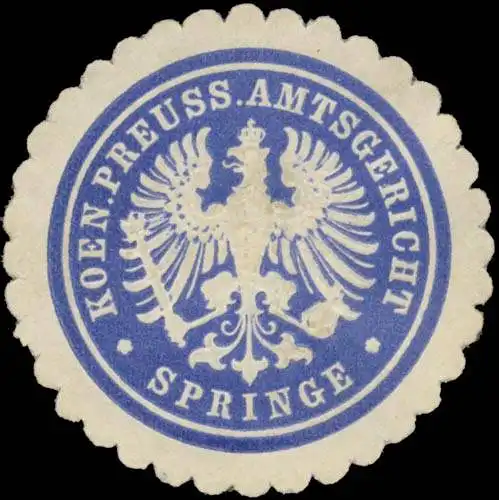 K.Pr. Amtsgericht Springe