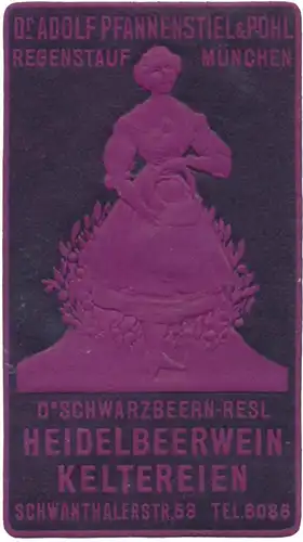 Heidelbeerwein-Keltereien