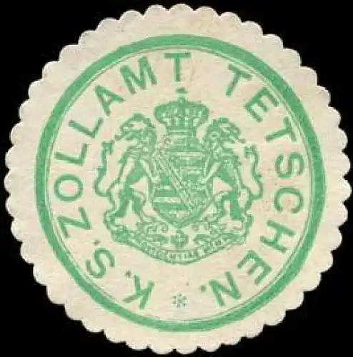 K.S. Zollamt Tetschen