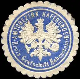 Amtsbezirk Haferungen-Kreis Grafschaft Hohenstein