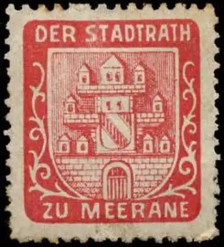 Der Stadtrath zu Meerane