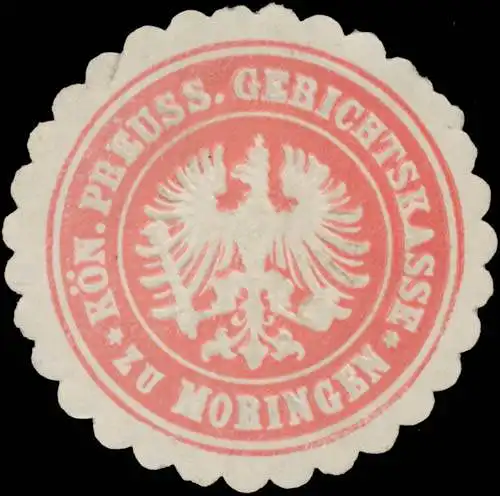 K.Pr. Gerichtskasse zu Moringen