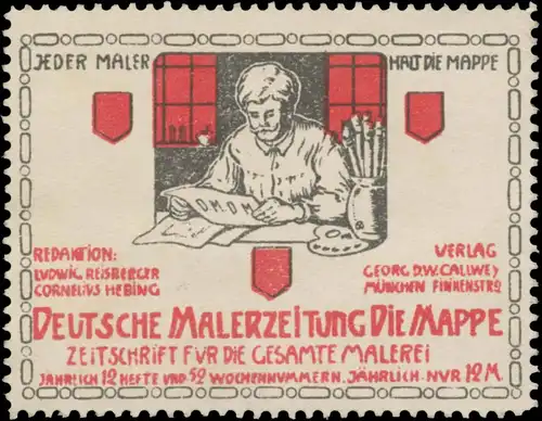 Deutsche Malerzeitung Die Mappe