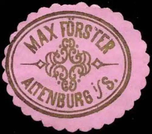 Hutfabrik Max FÃ¶rster - Altenburg in Sachsen