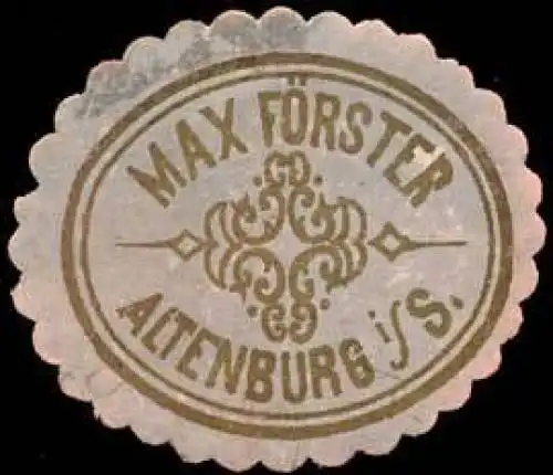 Hutfabrik Max Förster - Altenburg in Sachsen