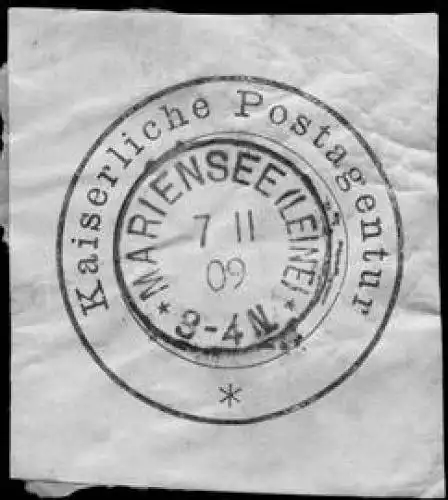 Kaiserliches Postamt Hannover 1