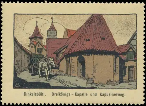 Dreikönigs-Kapelle und Kapuzinerweg