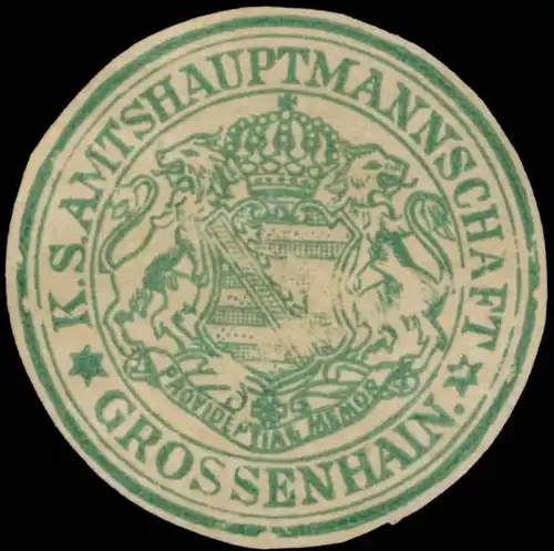 K.S. Amtshauptmannschaft Grossenhain