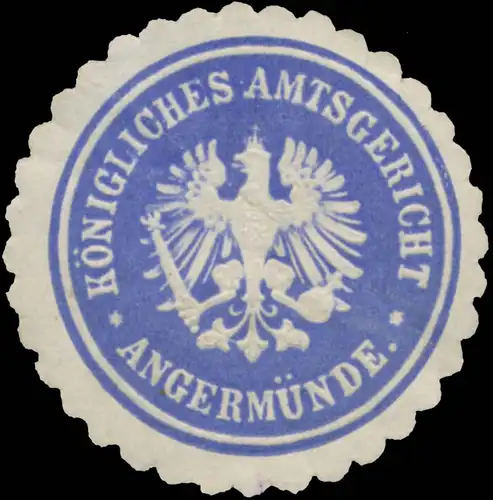 K. Amtsgericht AngermÃ¼nde