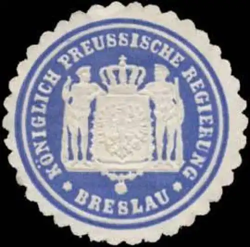 K.Pr. Regierung Breslau