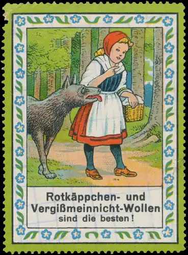 RotkÃ¤ppchen und VergiÃmeinicht Wollen sind die besten!