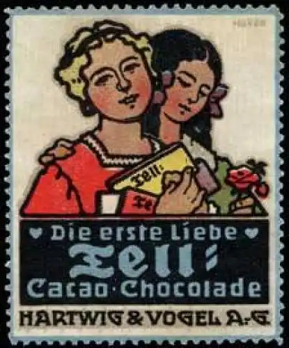 Die erste Liebe Wilhelm Tell Schokolade