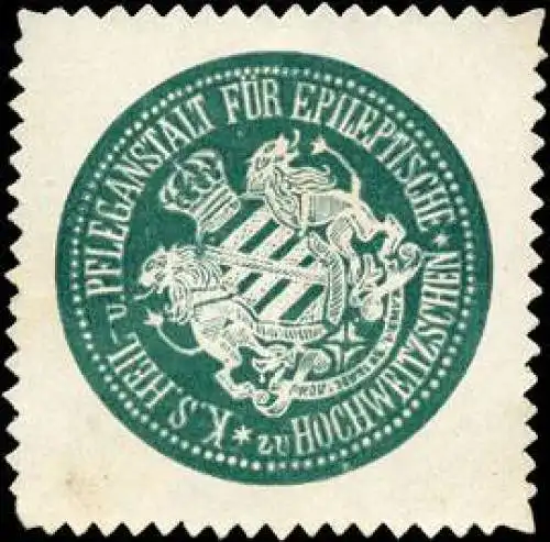 K.S. Heil - und Pflegeanstalt fÃ¼r Epileptische zu Hochweitzschen