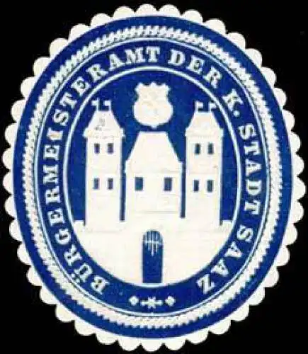 Bürgermeisteramt der Stadt Saaz