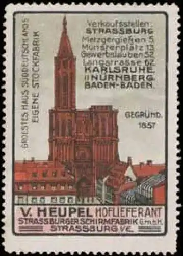 Grösstes Haus Süddeutschlands - Schirme