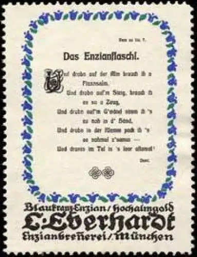Das Enzianflaschl