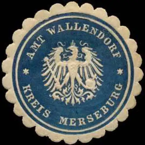 Amt Wallendorf - Kreis Merseburg