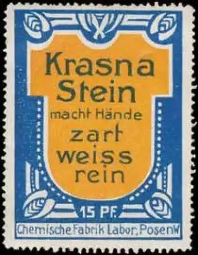 Krasna Stein macht HÃ¤nde zart weiss rein