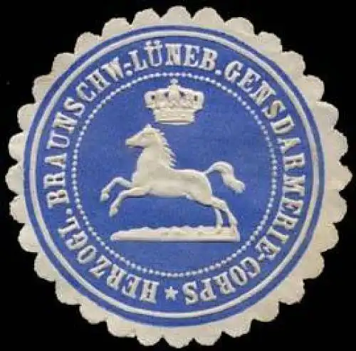 Herzoglich Braunschweigisch - Lüneburgische Gensdarmerie Corps