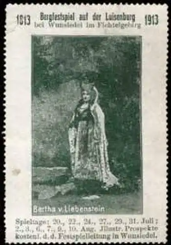 Bergfestspiel auf der Luisenburg 1813-1913